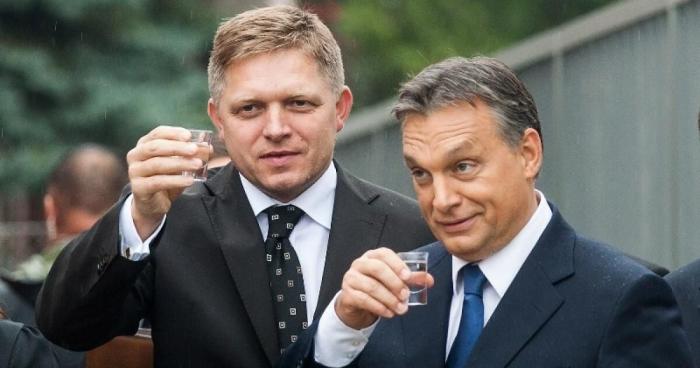 Виктор Орбан и Роберт Фицо
