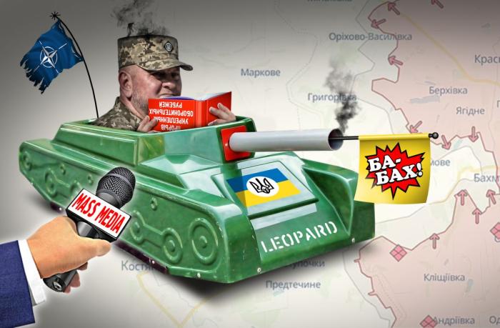 Залужный отмазывается с помощью западной прессы