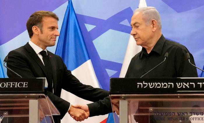 Макрон и Нетаньяху