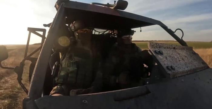 боевая работа мобильной группы 7-й гвардейской десантно-штурмовой дивизии на автомобиле типа «багги» с ПТРК «Корнет» в районе Вербового