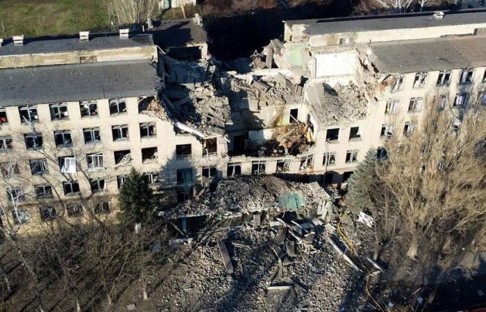 ВС РФ накрыли располагу ВСУ в Селидово, источник – Телеграм- канал Colonelcassad