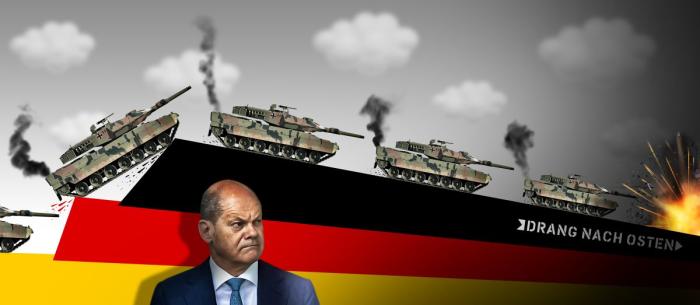 Помощь режиму Зеленского: чем объяснить воинственность Шольца?