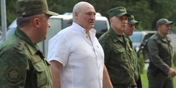 Лукашенко на границе с Украиной