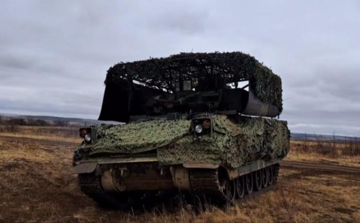 трофейный Брэдли поставлен в строй и используется в 30-ой бригаде группировки Центр