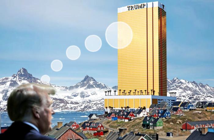 Трамп мечтает разместить бизнес в Гренландии