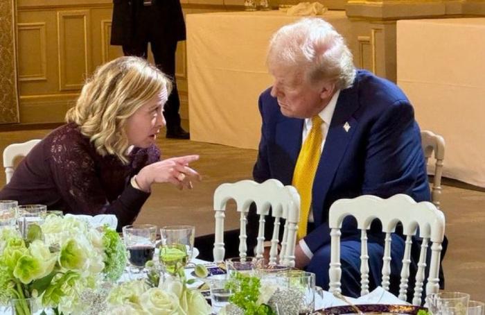 Премьер-министр Италии Джорджия Мелони побывала в гостях у Трампа