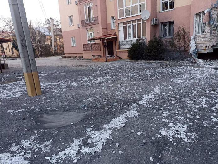 последствия ночной атаки ВСУ на Новую Каховку