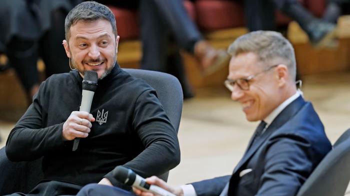 Зеленский и Александер Стубб