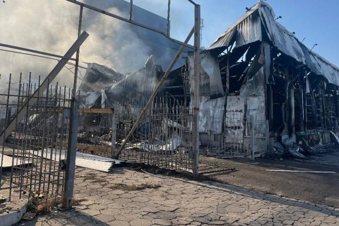 последствия ночных прилетов в Одессе