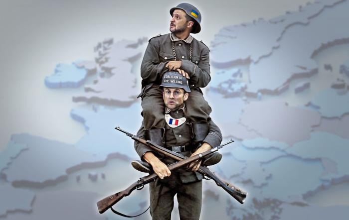 «Гора родила мышь», или Украина выставила счёт за парижские развлечения «коалиции похотливых»