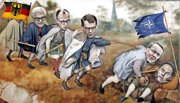 Слепые вожди слепых. Немцы претендуют на ведущую роль в НАТО