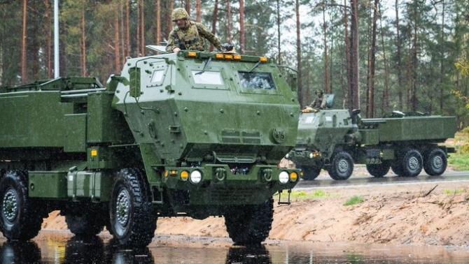 РСЗО HIMARS армии США прибыли в Эстонию
