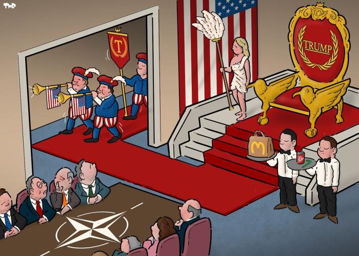 Бэкстейдж саммита НАТО – лидеры Балтии раскорячились под Дональдом Трампом