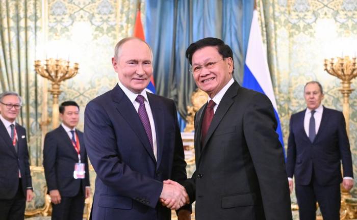 Дружба, проверенная временем. В Кремле состоялись переговоры Президентов России и Лаоса