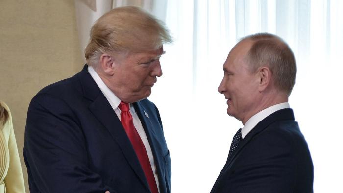 Владимир Путин и Дональд Трамп