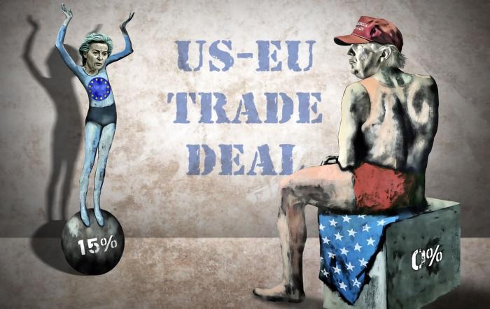 Сомнительная сделка: как углубляются противоречия США с ЕС?