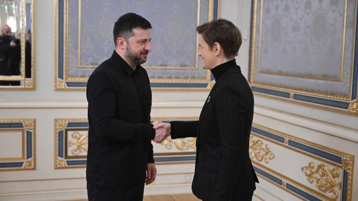 Спикер Национальной ассамблеи Сербии Ана Брнабич побывала в начале недели в Киеве, где встретилась с председателем Верховной рады Стефанчуком и Зеленским