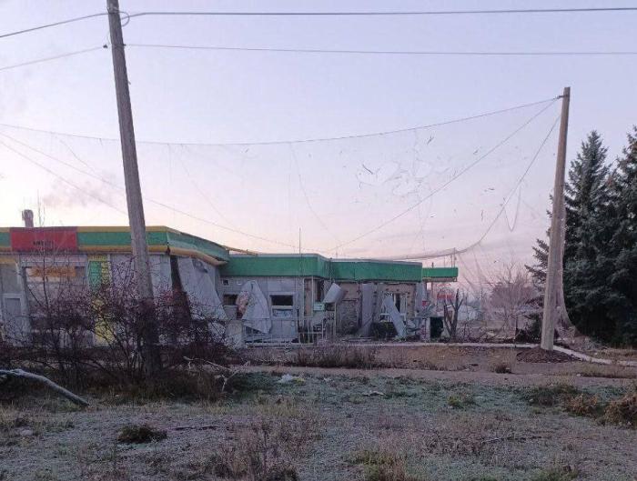 Краматорск – прилетело по АЗС, источник Телеграм-канал РИА ДНР | ДОНЕЦК