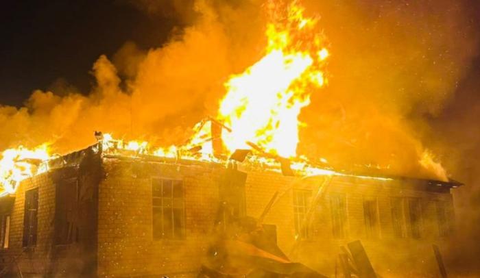 в Корюковском районе Черниговской области ударом Герани поражён некий инфраструктурный объект, источник Телеграм-канал Хроники Гераней