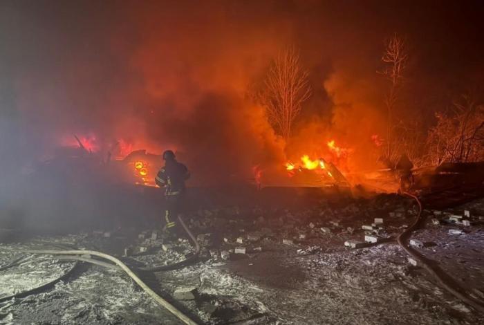 на Купянском направлении в Лозовой удар нанесен по энергетике противника., источник Телеграм-канал Дневник Десантника