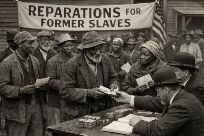На повестке дня – репарации. Как военные, так и колониальные