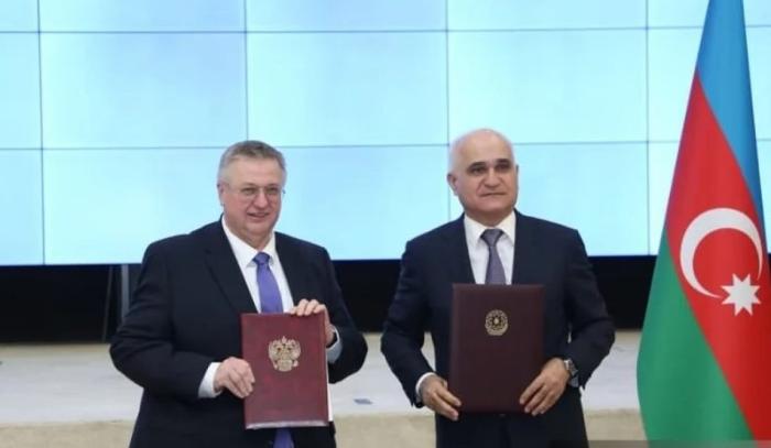 Россия и Азербайджан подписали ряд документов по экономическому сотрудничеству