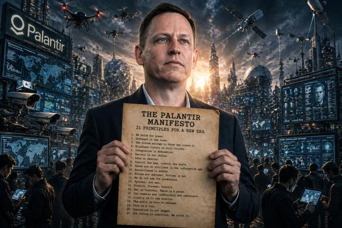 Основатель компании Palantir Питер Тиль возглашает наступление новой эры технологического тоталитаризма