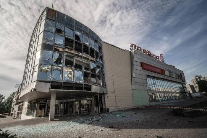 последствия ударов по целям в Сумах, источник МАХ-канал Хроники Гераней
