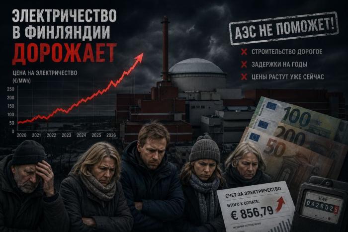 Финляндия прощается с дешёвым электричеством