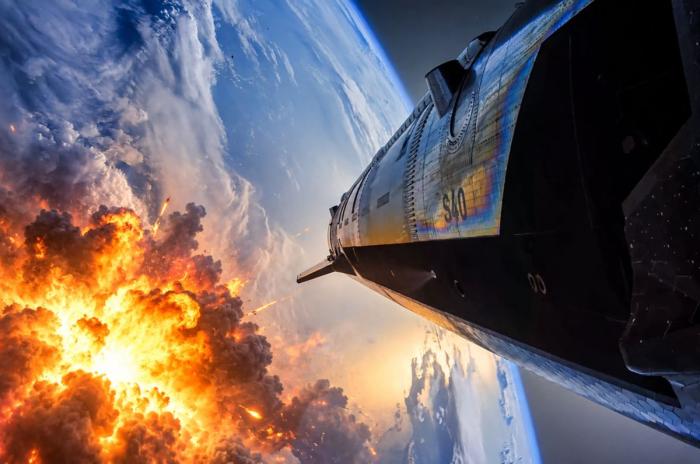 Starship Илона Маска опять взорвался