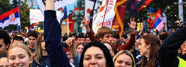 Массовые выступления молодёжи в Сербии не прошли бесследно для президента Александара Вучича