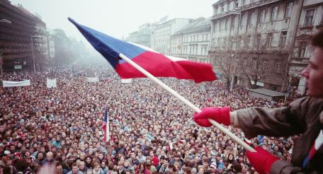 «Бархатная революция» в Чехословакии, 1989 год