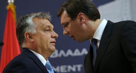Виктор Орбан и Александр Вучич