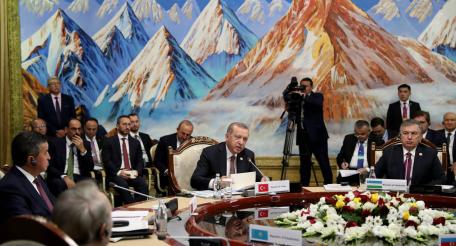 Реджеп Эрдоган на саммите Организации тюркских государств