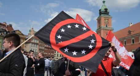 В Польше протестуют против Европейского союза и его ценностей