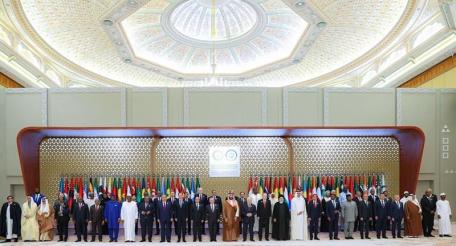 Участники саммита Лиги арабских стран в Эр-Рияде