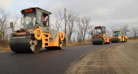 В Запорожской области продолжаются работы по замене слоёв износа в рамках содержания автомобильных дорог