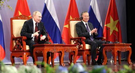 Президент России Владимир Путин во Вьетнаме