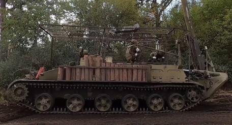 боевая работа расчёта 240-мм самоходного миномета 2С4 «Тюльпан» группировки войск «Запад»