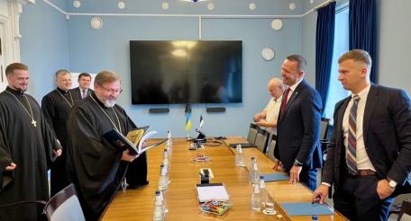 Глава УГКЦ Шевчук посетил с пастырским визитом Таллин