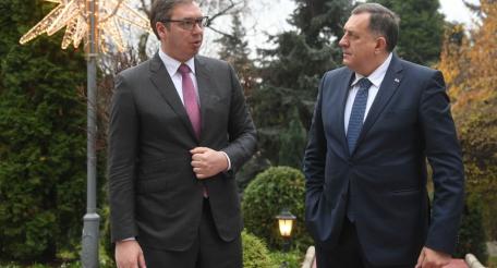 Милорад Додик и Александар Вучич