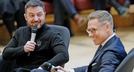 Зеленский и Александер Стубб