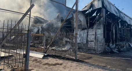 последствия ночных прилетов в Одессе