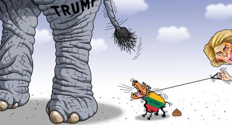 Литва кусает Дональда Трампа 