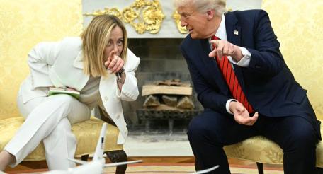 Премьер-министр Италии Мелони резвится с Трампом в Белом доме