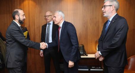 Делегация Westinghouse Electric встречается с министром иностранных дел Армении Араратом Мирзояном