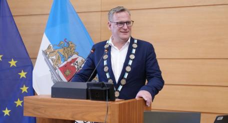 Мэром Риги избран Виестурс Клейнбергс от «Прогрессивных».
