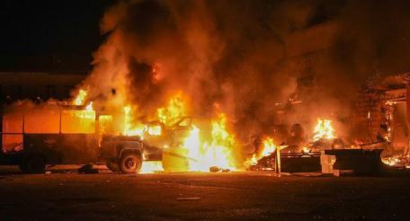 последствия прилётов Гераней в Одессе