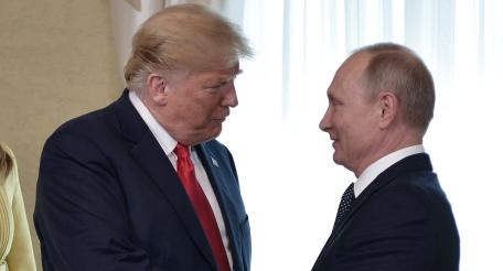 Владимир Путин и Дональд Трамп