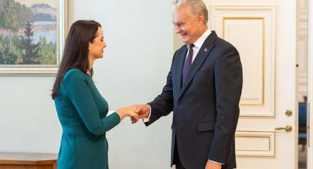 Президент Литвы Гитанас Науседа назначил премьер-министр малоизвестную в стране Ингу Ругинене